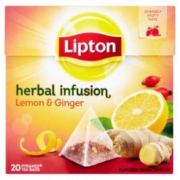 Lipton Herbal Infusion Lemon & Ginger (Pack Of 3) #TOP24