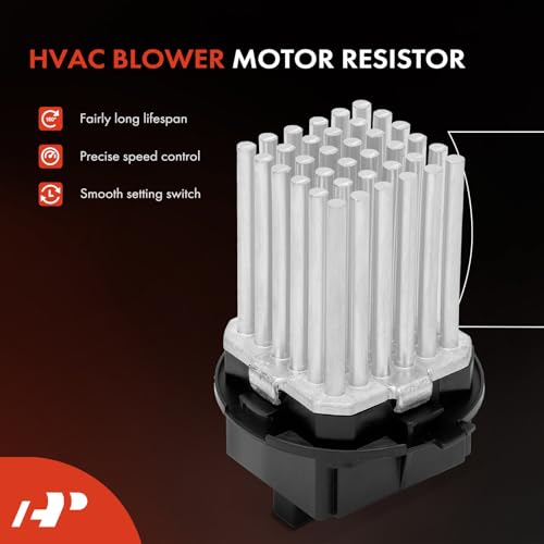 Image of A-Premium Rear HVAC Blower Motor Resistor Compatible with BMW Models | for X5 2007-2018, X6 2008-2019 - Replace# 64116949645
