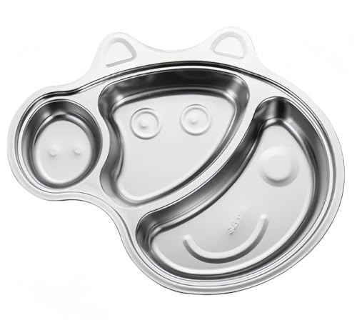 XFFX �R�ێd�l 316�X�e�����X �q�ǂ��p�����`�v���[�g 3���� ���ٓ����^�C�v �ۈ牀�E�c�t���H�� �j�̎q���̎q �����H�v���[�g ���S���S (SUS316�R�ۃf�B�i�[�v���[�g - �،^)