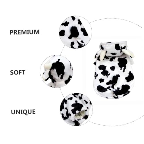 Disfraz de Vaca para Perro Talla XS miniatura 6