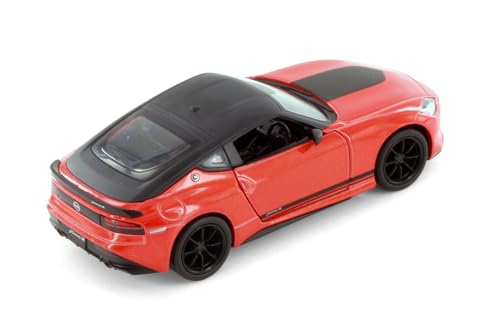 2023 Fairlady Z Customized Edition, Coche Deportivo Naranja 1:36 miniatura 4