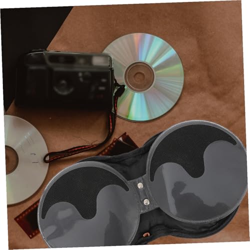 Bolsa para CD de gran capacidad con almacenamiento seguro para discos de música 6