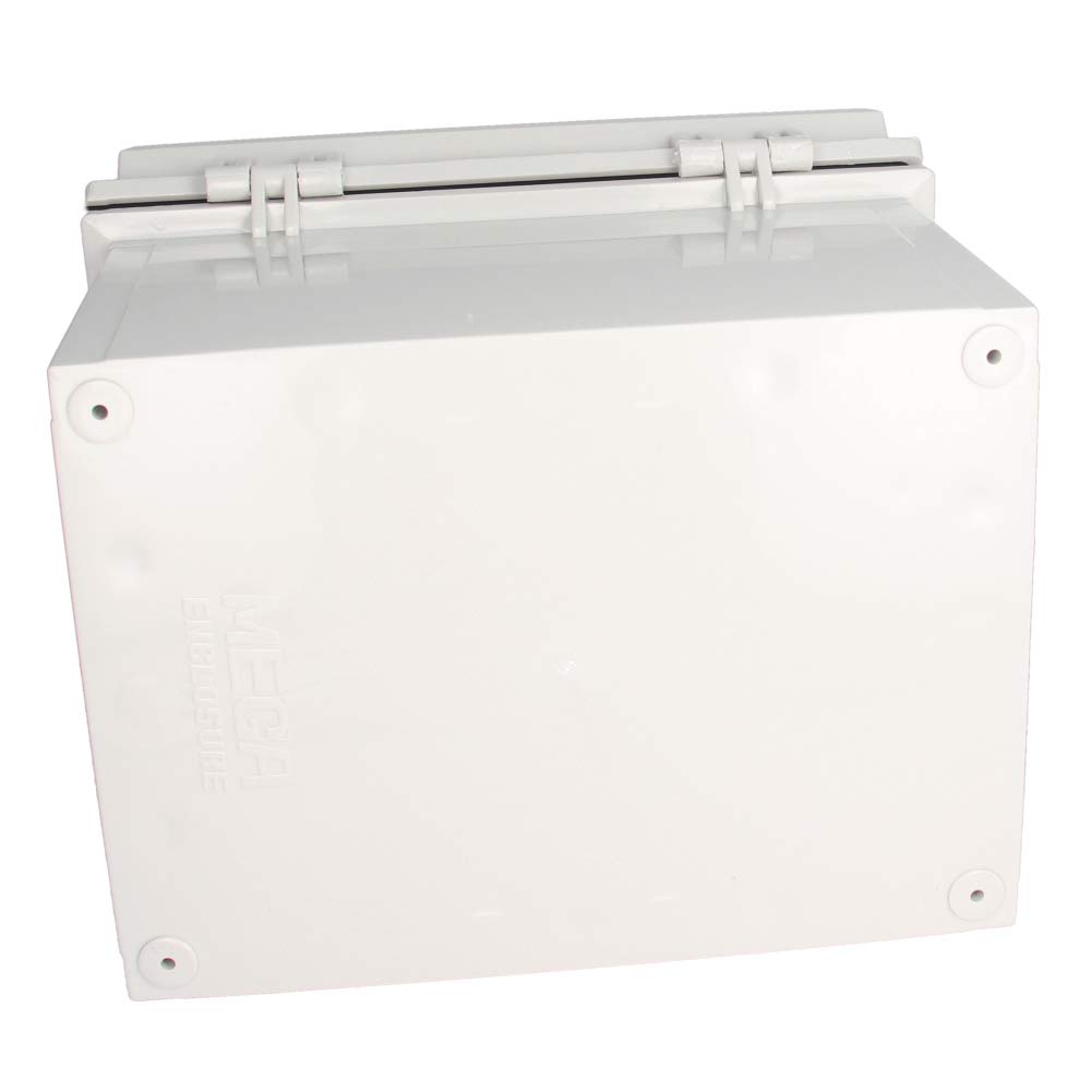 Fielect ABS Plastic Electronic Junction Box Dustproof Waterproof IP66 Junction Box Hinged Shell Universal Electrical Project Enclosure Case Gray 7.87"x5.91"x5"(200x150x130mm)