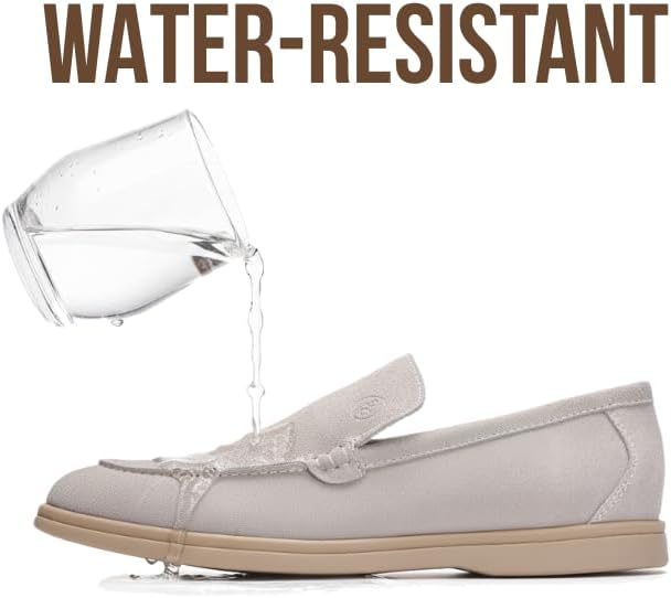 Project Cloud Mens Shoes 100% Genuine Leather Memory Foam Insole Loafers Slip On Shoes for Men - Venetian Men Casual Shoes Loafers for Men (Mark) - Image 5