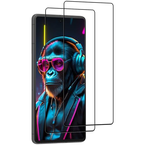Beukei Protector de Pantalla Compatible con Google Pixel 7 Pro, 2 Piezas Salvapantallas[Dureza 9H][Antihuellas][Antiarañazos][Ultra Claro] Plastico Protector
