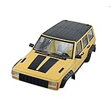 RC Car Hard Body Shell Kit,313mm Wheelbase Cherokee Body Car Shell for 1/10 RC Crawler Axial SCX10 & SCX10 II 90046 90047 TRX4 Kit (Yellow)
