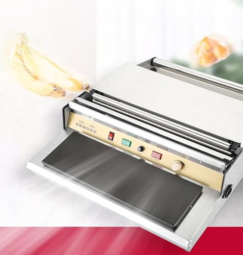 Máquina de sellado y corte de película, equipo de embalaje y conservación de plástico de temperatura ajustable, diseño integrado para embalaje de cadena de suministro de alimentos