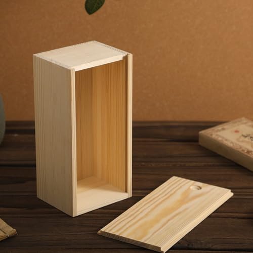 Coffret cadeau en bois de qualité supérieure avec couvercle ajusté