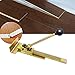 HaTur Hardwood Flooring Jack with Felt Professional Hand Flooring Jack Positioning Tool for Installing Straightening Laminate Hardwood Tile Plank