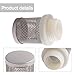 34 Pump Rain Hose Filter with Stainless Steel Basket Suction Strainer for Industrial and Agricultural Use (1/2inch)