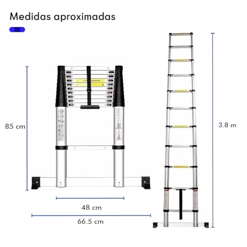Mejores precios y opiniones de Escaleras de aluminio precio los mejores 5. 24 Imagen adicional