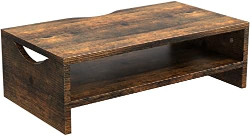 Amazon.com: LIFTGO Monitor Stand Riser, 2-Tier Wood Computer Monitor ...