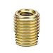 Threaded Inserts, 20Pcs 302 Carbon Steel Self Tapping Thread Insert Accessories for Automotive Industry Rail Vehicle Industry(Inner Outer 15mm)