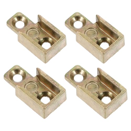 Angoily 4 Cerraduras Metálicas para Ventanas Abatibles de Aleación de Zinc Nº7 Piezas de Cerradura de Ventana para Seguridad y Protección Herrajes para Pestillo Varilla de Conexión 4