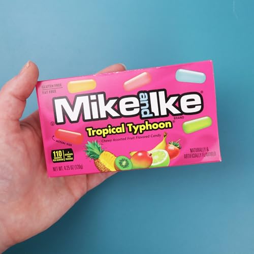 Mike and Ike Tropical Typhoon Theater Boxes Dulces Assorted miniatura 6