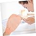 OUNONA Exfoliating Body Scrubber Gloves Dead Skin Remover for Bathing Soft and Comfortable Cleansing Mitt for Skin Types for Home and Spa Use