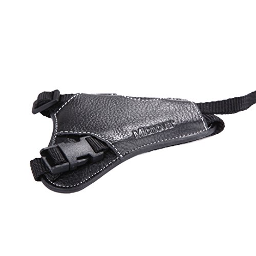 Micnova Mq-Gs2 Genuine Leather Grip & Wrist Strap Combo For Dslr Cameras (Tripod Mount Attachment) {Style# 2} #TOP2