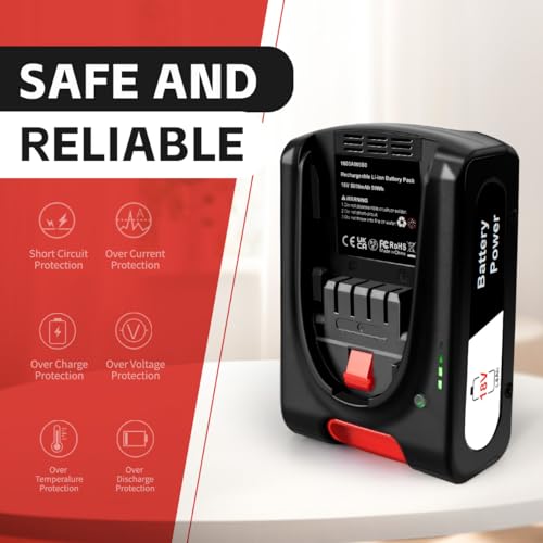 Batería 18V Bosch PBA 5.0Ah de repuesto de litio para aspiradora Unlimited LED 3