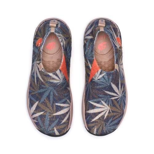 UIN Men's Art Travel Walking Shoes Slip On Casual Lightweight Wide Toe Chunky Comfort Fashion Sneaker Toledo Ⅵ Ⅶ Ⅹ Ⅺ ⅩⅢ ⅩⅤ ⅩⅥ