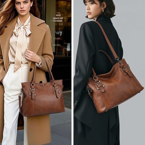 Bolso Tote Vegan de Gran Capacidad para Mujer miniatura 2