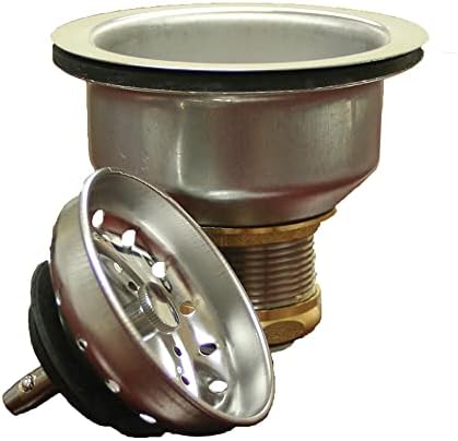 Jones Stephens S14010 SS SNLK BSKT STRN W/BRS L/NUT - N/A