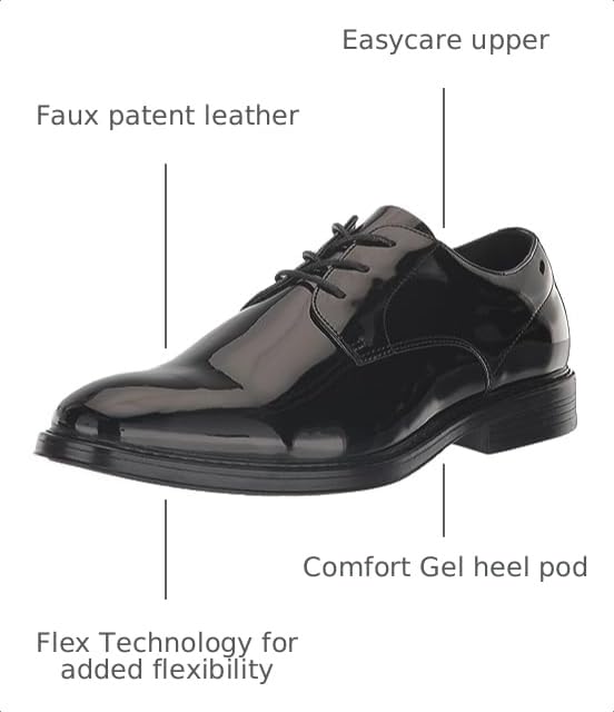 Image of Nunn Bush Men's Centro Flex Formal Plain Toe Oxford