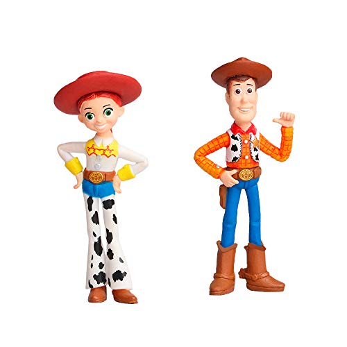 Cpworld TOY STORY TOYS – SET OF 7 Action Figures With Woody thumb #7