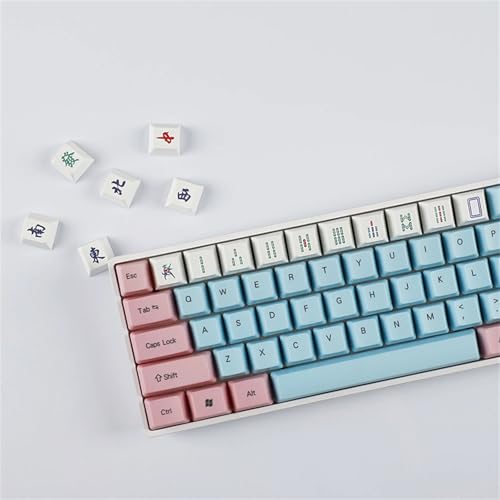 Teclas duraderas temáticas Mahjong para aficionados de teclados 4