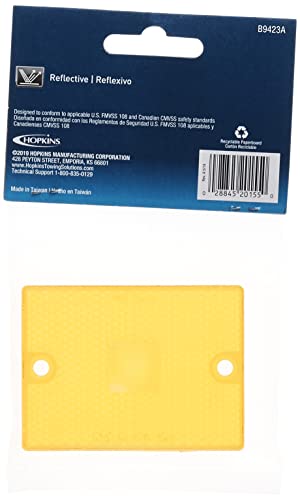 Blazer International B9423A Rectangular Replacement Lens, Amber #TOP2