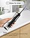 UNINGOPI Toothbrush Accessories - External Water Tank, Electric Toothbrush with Water Flosser Accessories Water Tank(Black)