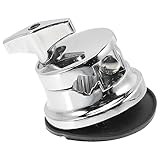 SECFOU 2pcs Zinc Alloy Tom Leg Base for Drum Replacement and Maintenance Drum Ear Accessory Easy to Install Compact Storage for Percussion Kits