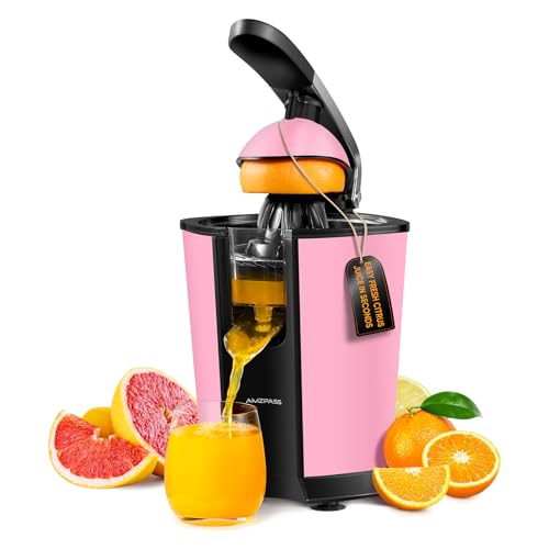 Amzpass Electric Citrus Juicer with Dual Cones
