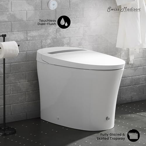 Swiss Madison SM-ST040 Hugo Smart Tankless Elongated Toilet, Touchless Vortex™ Dual-Flush 1.1/1.6 Gpf thumb #1
