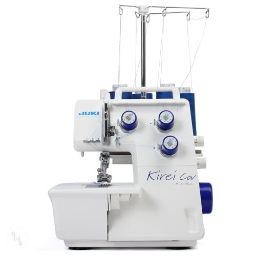 Juki MCS-1800 Kirei Coverlockmaschine, für perfekte Nähte und Säume, als Ergänzung für Overlock-Maschinen