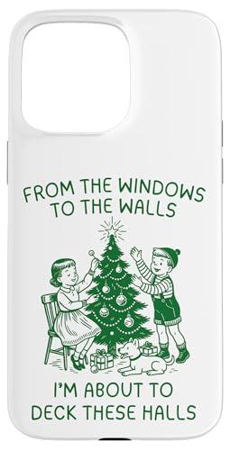 from The Windows to Walls Deck These Halls Christmas X}zP[X iPhone 15 Pro Max p