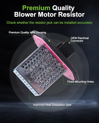 Image of SCITOO HVAC Blower Motor Resistor Air Conditioning Regulator Fit for 2009 2010 2011 2012 for Honda Fit 79335TF0G01