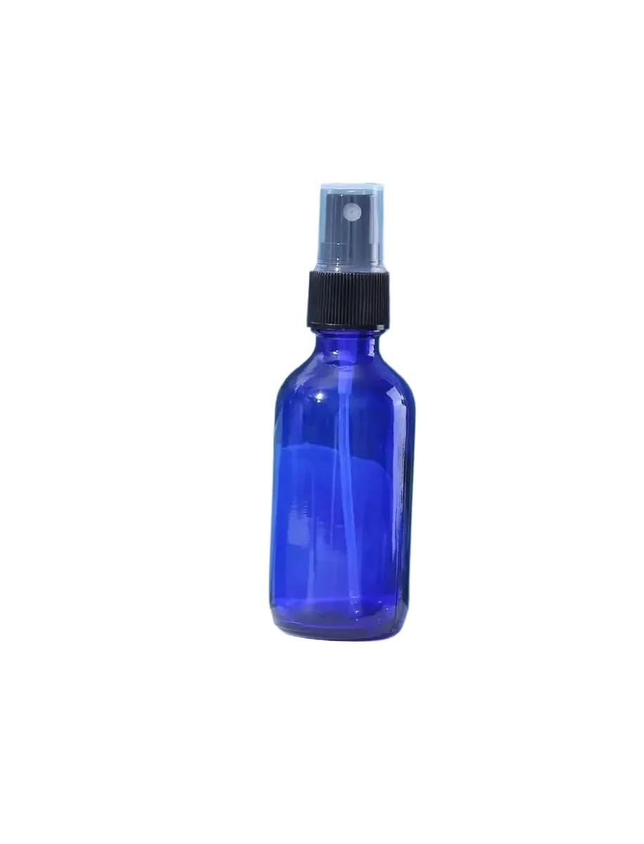 Udhsnjzg Blue Spray Bottles 2Pcs 5Ml -100Ml Glass Spray Bottles With Mist Sprayer For Essential Oil Refillable Portable Travel(,20Ml)