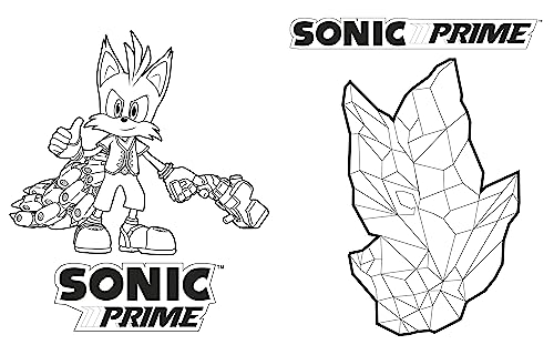 The Ultimate Sonic Prime Coloring Book (Sonic the Hedgehog)