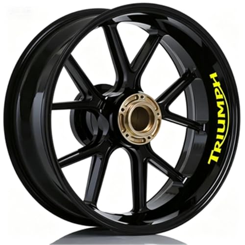 Autocollants réfléchissants jantes 17 pouces anti-rayures pour Triumph Daytona 660 675R