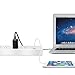 Power Strip Surge Protector Wall Outlet 2 Prong with 3 Outlets and 4 USB Charging Ports 6.6 Ft Long Extension Cord for Smartphone Tablets Home Office (White)