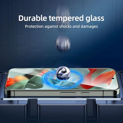 Image of NEW'C Pack of 3 for Google Pixel 10 Pro XL, Pixel 9 Pro XL for Tempered Glass, Scratch Free, 9H Hardness, HD Screen Protector, 0.33 mm Ultra Clear, Ultra Resistant