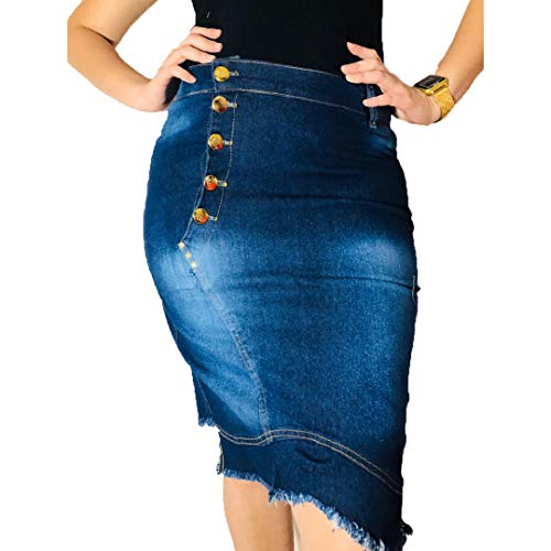 Saias Jeans Evangélica Atacado Oferta 9 Unidades Envio Imediato