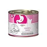 Dr. Link Spezial-Diät Katzenfutter für Katzen & Kater Proteinquelle Geflügel & Rind – Magen, Darm, Verdauung - leicht verdaulich, unterstützt Darmflora & Bauchspeicheldrüse – 6x200g Dose