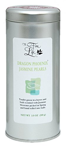 Gourmet Loose Leaf Teas (Green - Dragon Phoenix Jasmine Pearls) by The Fine Life