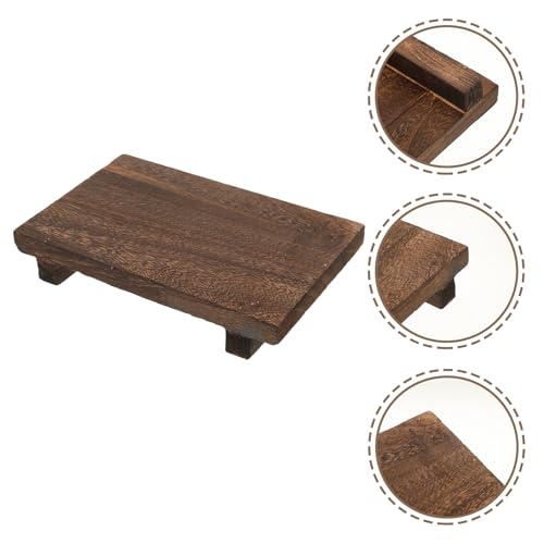 Bandeja de madera para baño vintage que transforma tu lavabo de hotel 7