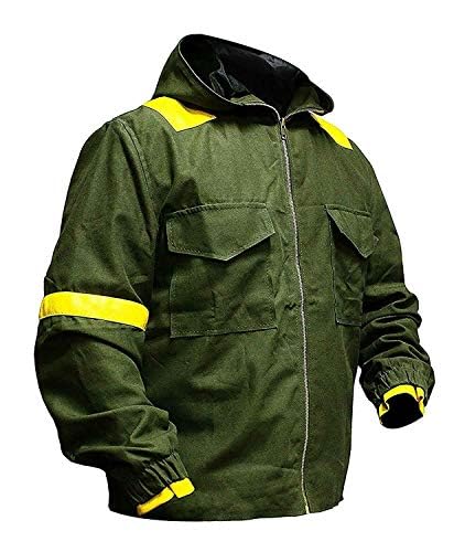 Twenty One Mens 21 Green Pilots Cotton Jumpsuit Hoodie Levitate Camouflage Jacket3