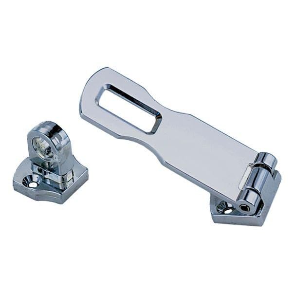 Perko Chrome Plated Zinc Swivel Eye Hasp - Marine Grade Boating Hardware Accessory