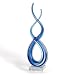 Touch Of The Blues Centerpiece Size: 9"