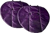 LoveNCreatures - Diva Edition - Chicken Saddle Jacket (2 Apron Pack) Hen Supplies w/Over The Wing Poultry Feather Saver | Hackle to Tail Safety Pad & Pecking Protection Vest -Medium/Large Breeds