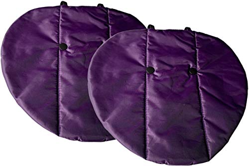 LoveNCreatures - Diva Edition - Chicken Saddle Jacket (2 Apron Pack) Hen Supplies w/Over The Wing Poultry Feather Saver | Hackle to Tail Safety Pad & Pecking Protection Vest -Medium/Large Breeds